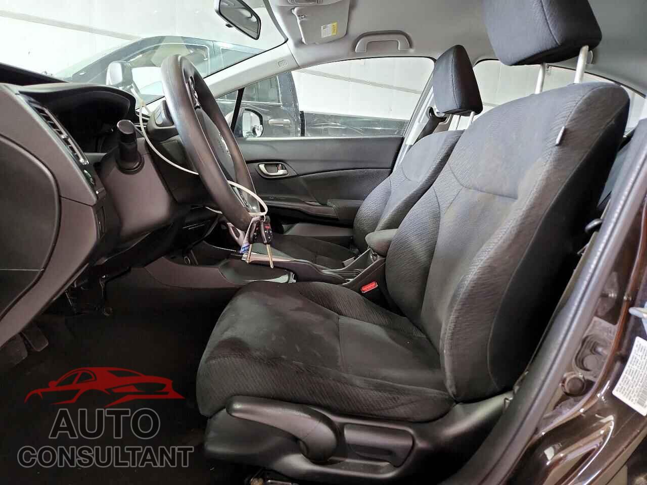 HONDA CIVIC 2013 - 19XFB2F50DE242593