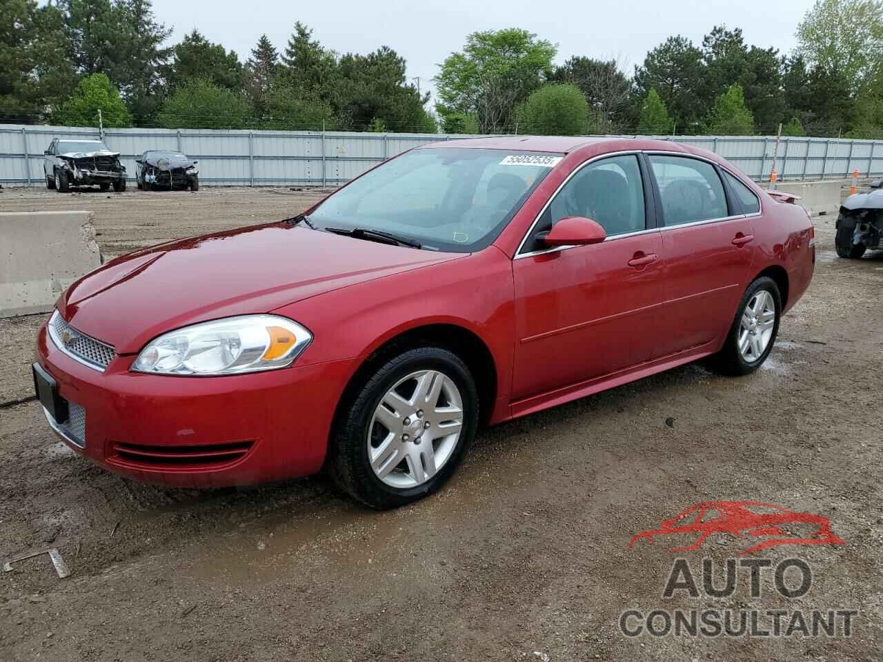 CHEVROLET IMPALA 2012 - 2G1WB5E3XC1262811
