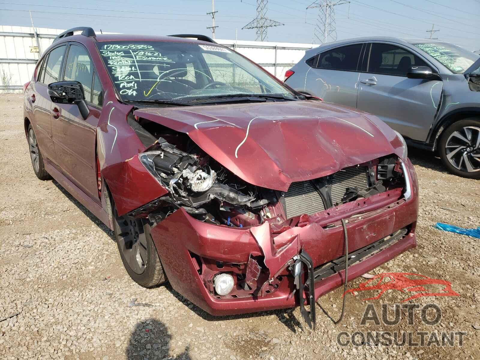 SUBARU IMPREZA 2016 - JF1GPAP6XG8237560