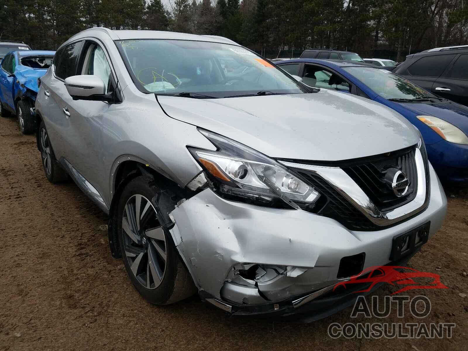 NISSAN MURANO 2017 - 5N1AZ2MH6HN124595