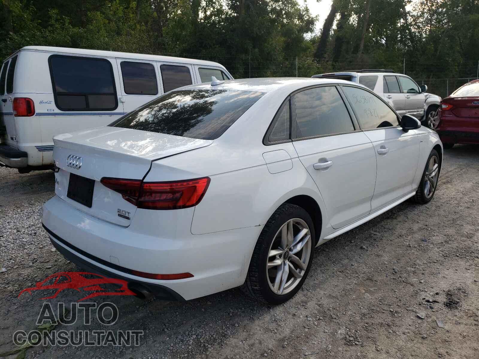 AUDI A4 2017 - WAUDNAF43HN051202