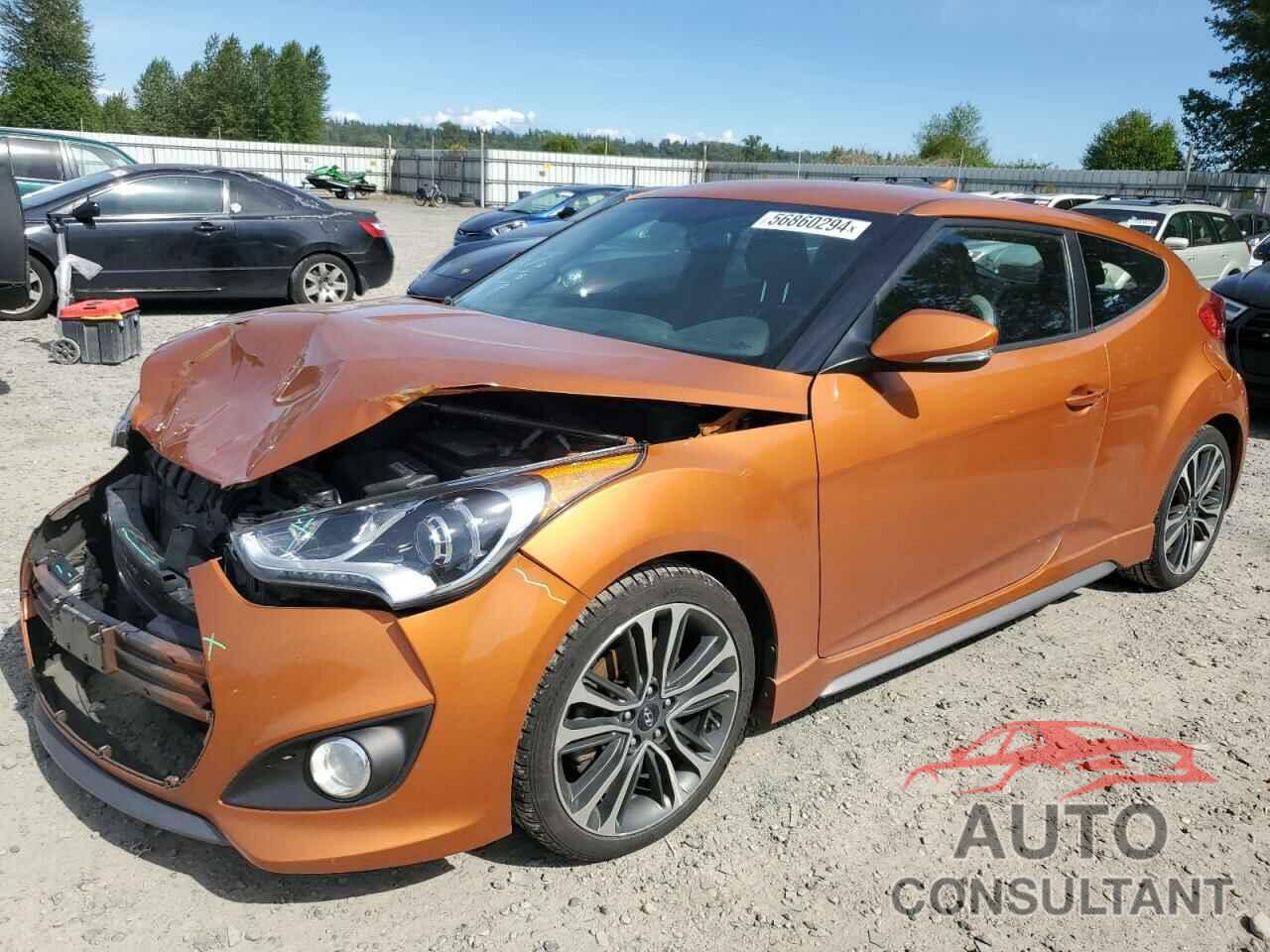 HYUNDAI VELOSTER 2016 - KMHTC6AE7GU303129