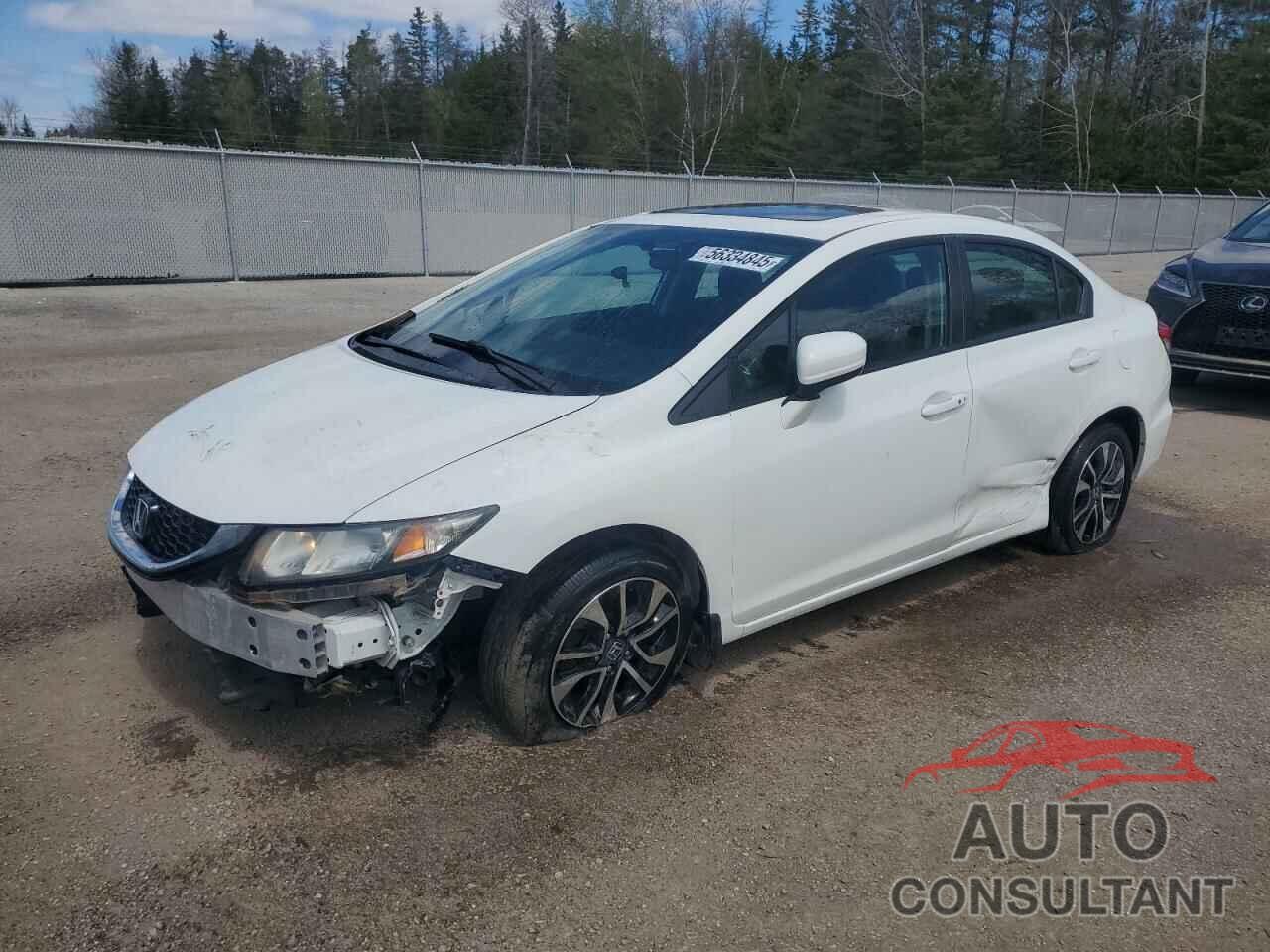 HONDA CIVIC 2014 - 2HGFB2F57EH041975