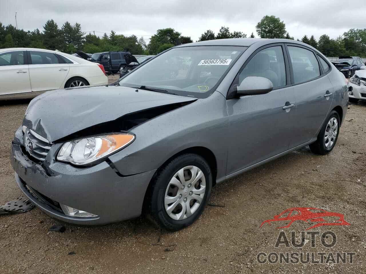 HYUNDAI ELANTRA 2010 - KMHDU4AD4AU180135