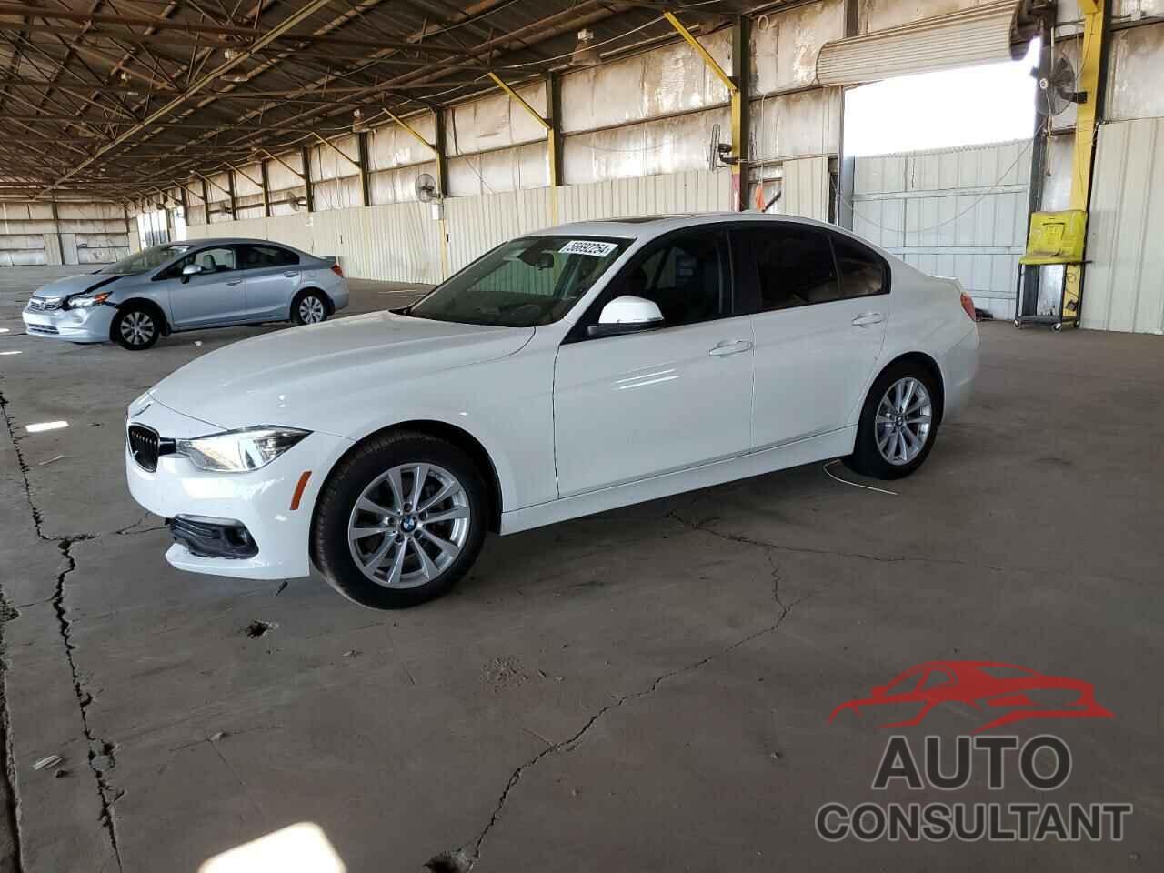 BMW 3 SERIES 2018 - WBA8A9C51JAH14209