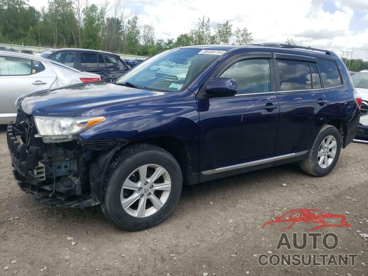 TOYOTA HIGHLANDER 2012 - 5TDBK3EHXCS110980