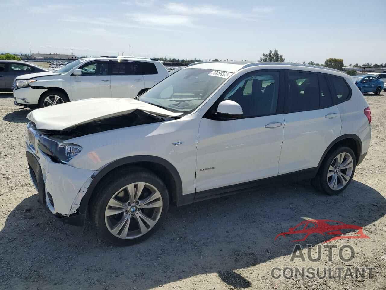 BMW X3 2016 - 5UXWX9C52G0D77409