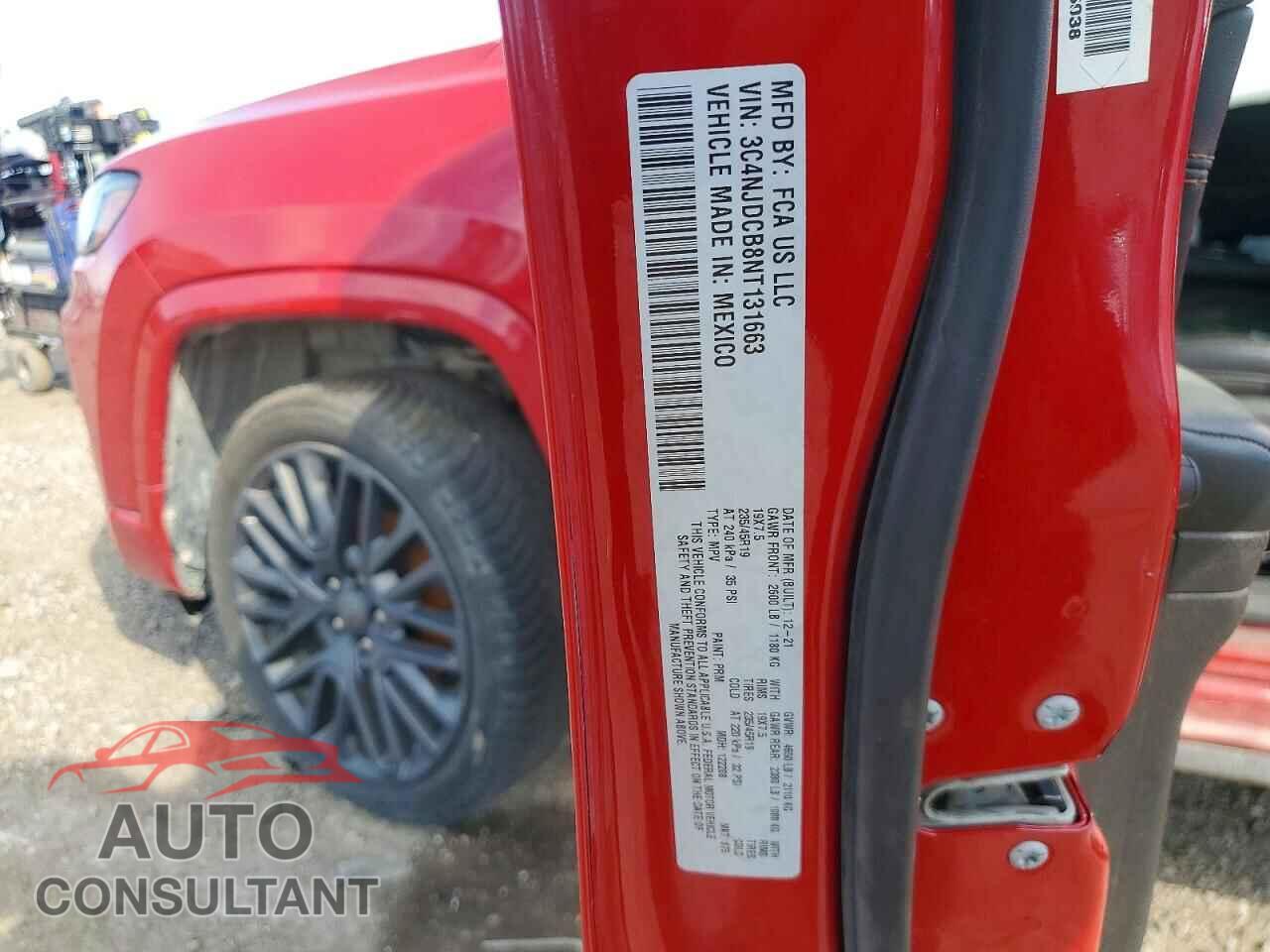 JEEP COMPASS 2022 - 3C4NJDCB8NT131663