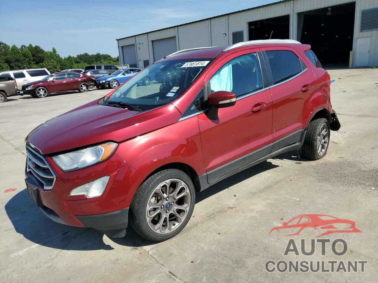 FORD ECOSPORT 2018 - MAJ3P1VE2JC214724