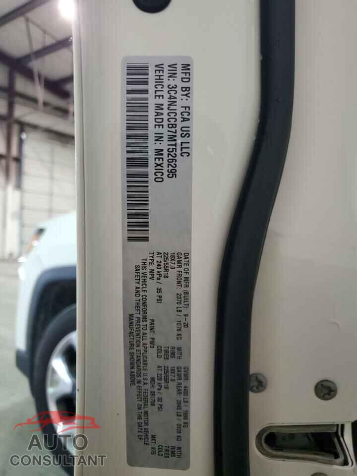 JEEP COMPASS 2021 - 3C4NJCCB7MT526295