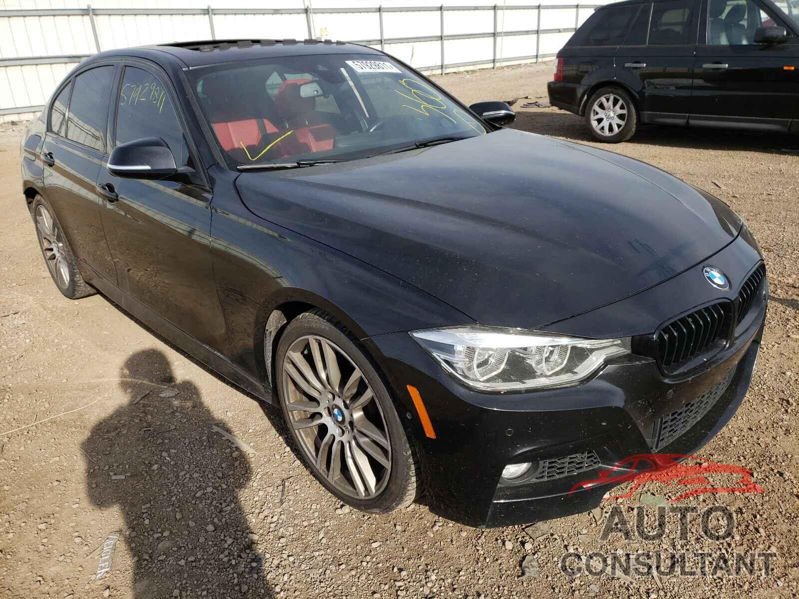 BMW 3 SERIES 2016 - WBA8B3G5XGNT92821