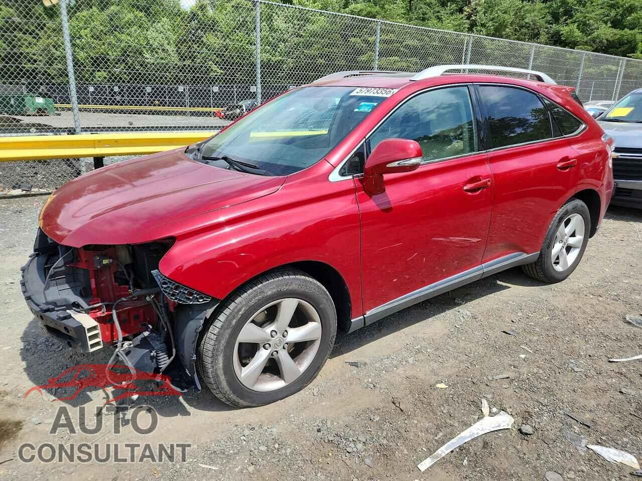 LEXUS RX350 2011 - 2T2BK1BA6BC103751