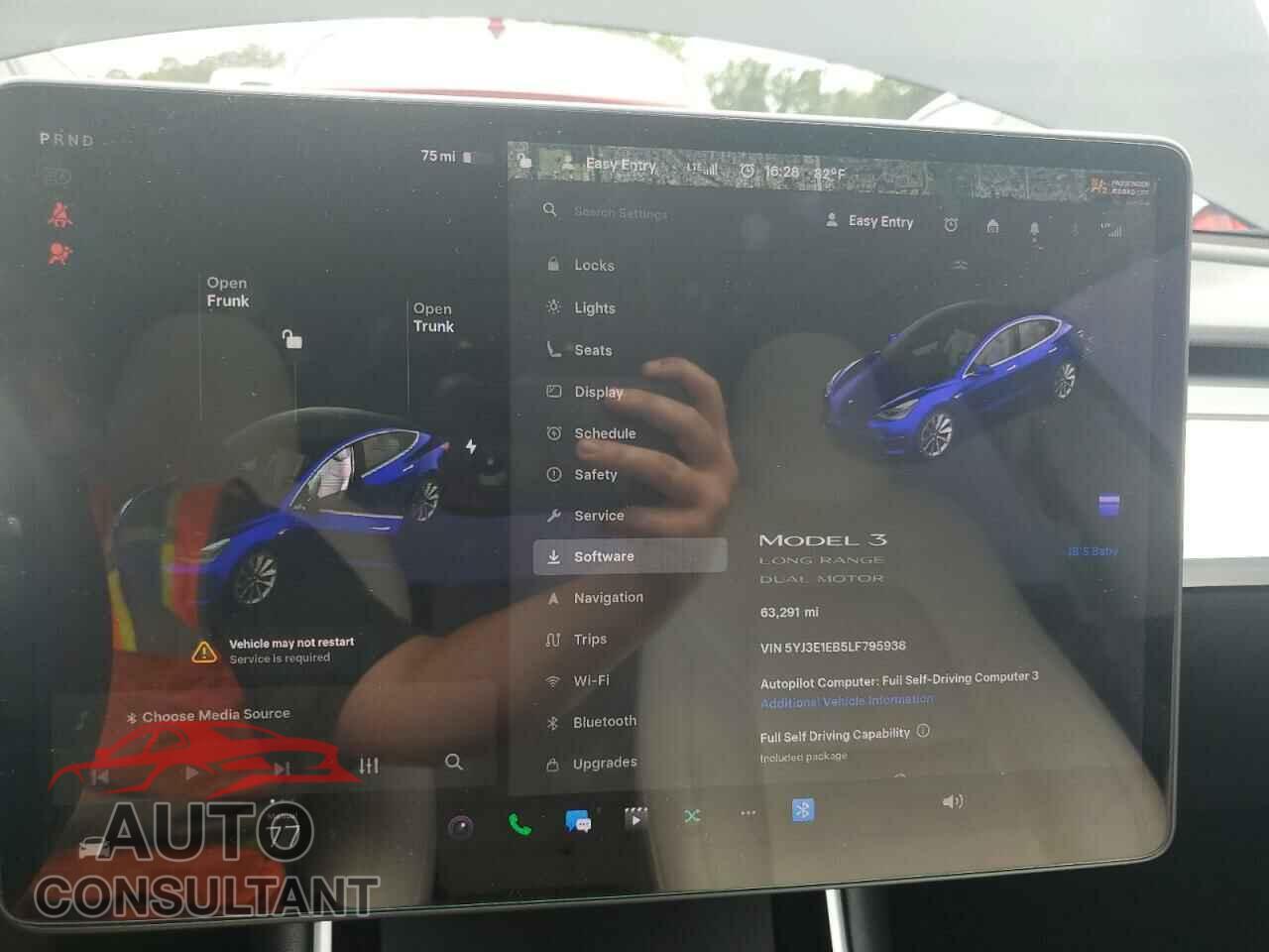 TESLA MODEL 3 2020 - 5YJ3E1EB5LF795938