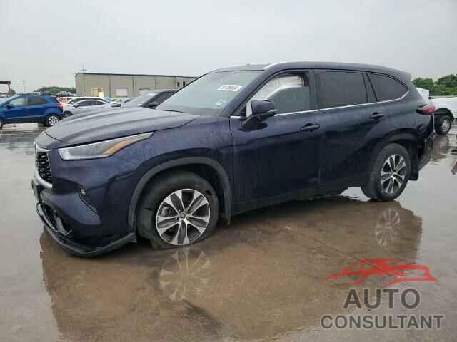 TOYOTA HIGHLANDER 2021 - 5TDGZRAH5MS036606