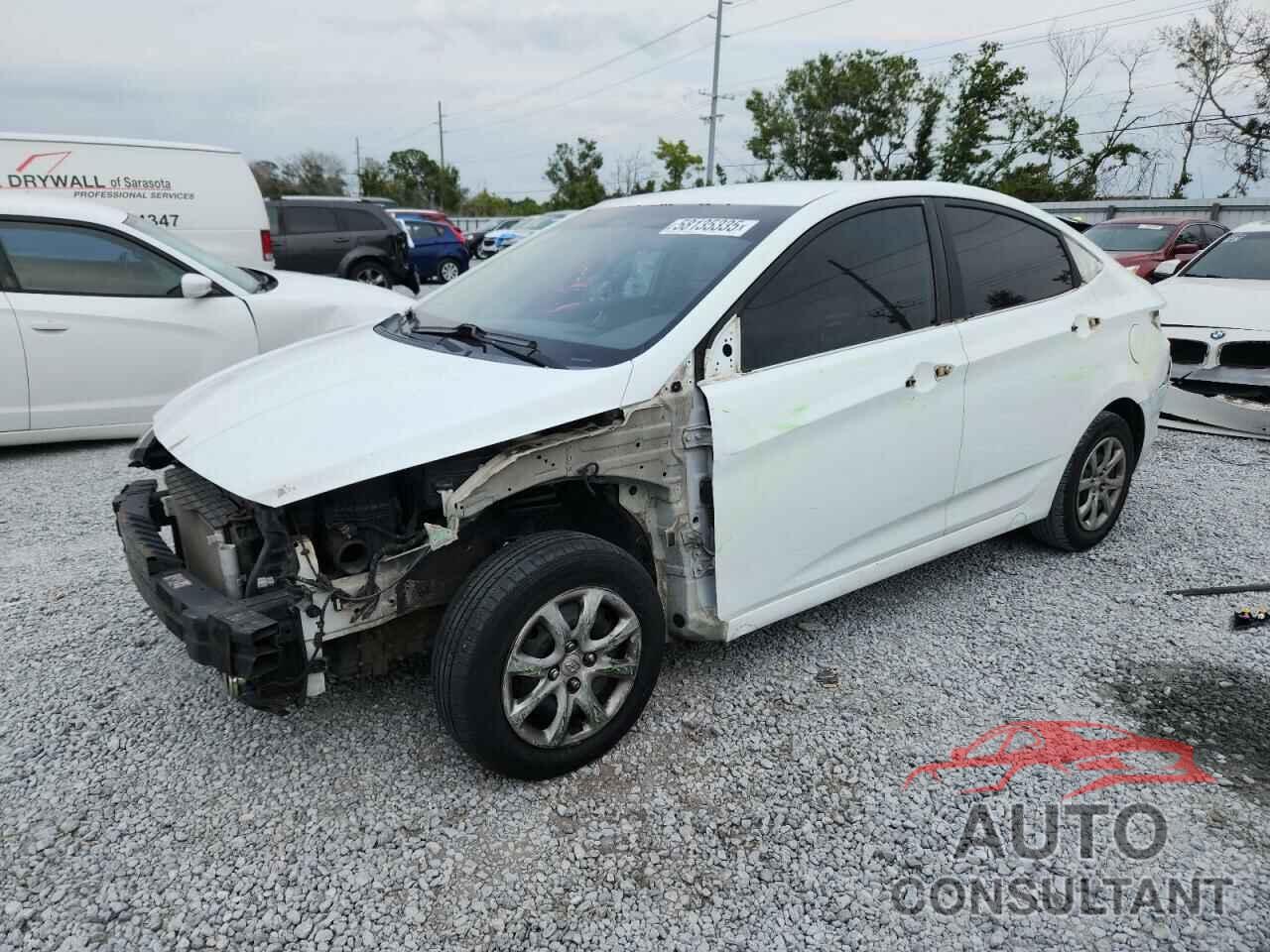 HYUNDAI ACCENT 2012 - KMHCT4AE0CU154187