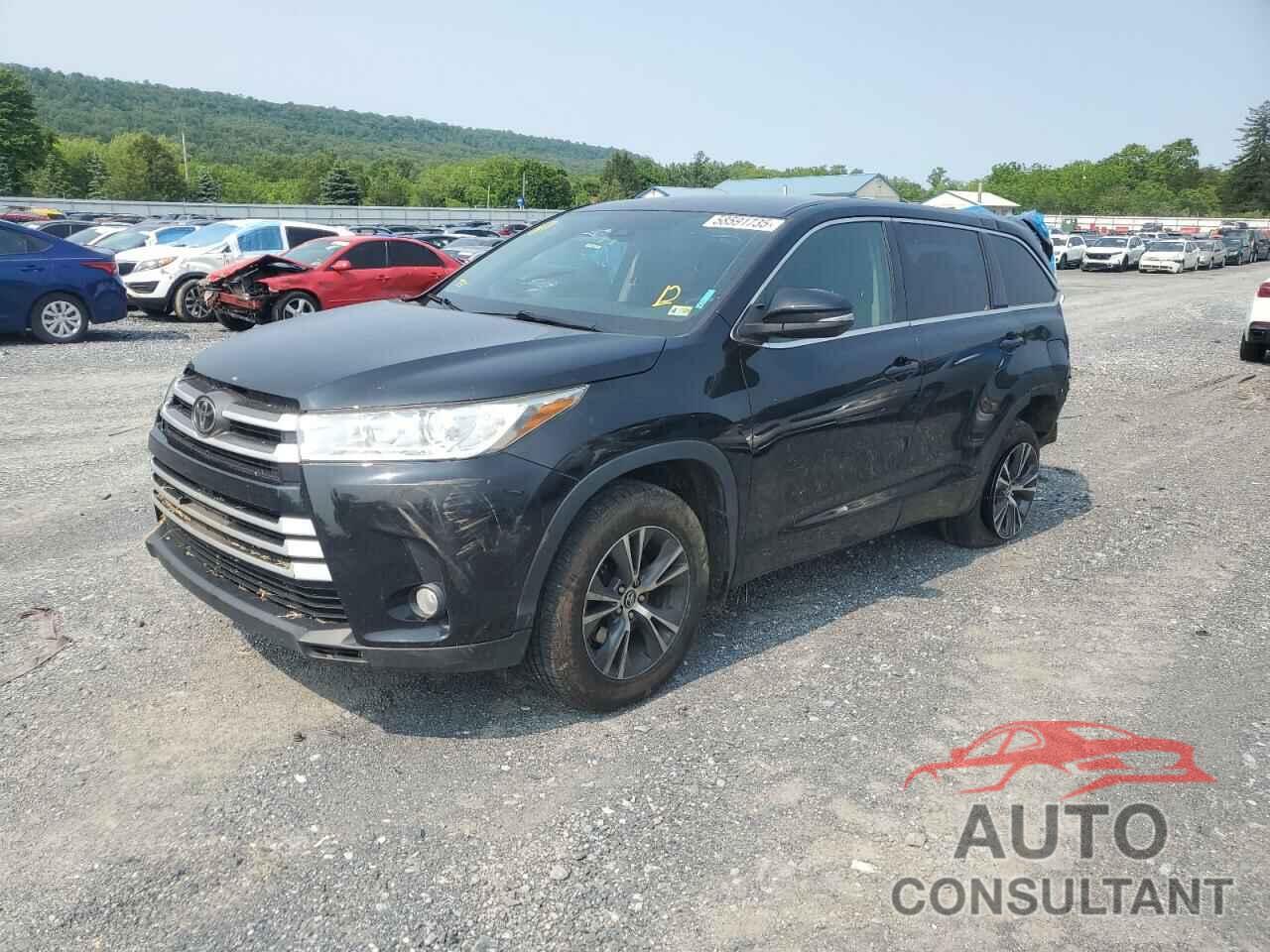 TOYOTA HIGHLANDER 2018 - 5TDBZRFH1JS815242