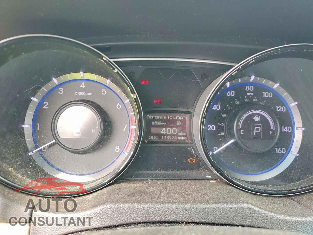 HYUNDAI SONATA 2013 - 5NPEB4AC2DH570672
