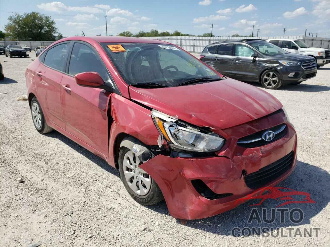 HYUNDAI ACCENT 2016 - KMHCT4AE9GU114891