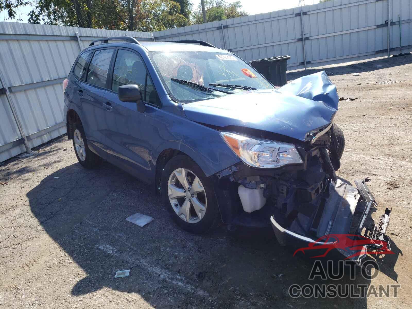SUBARU FORESTER 2016 - JF2SJABC9GH516289