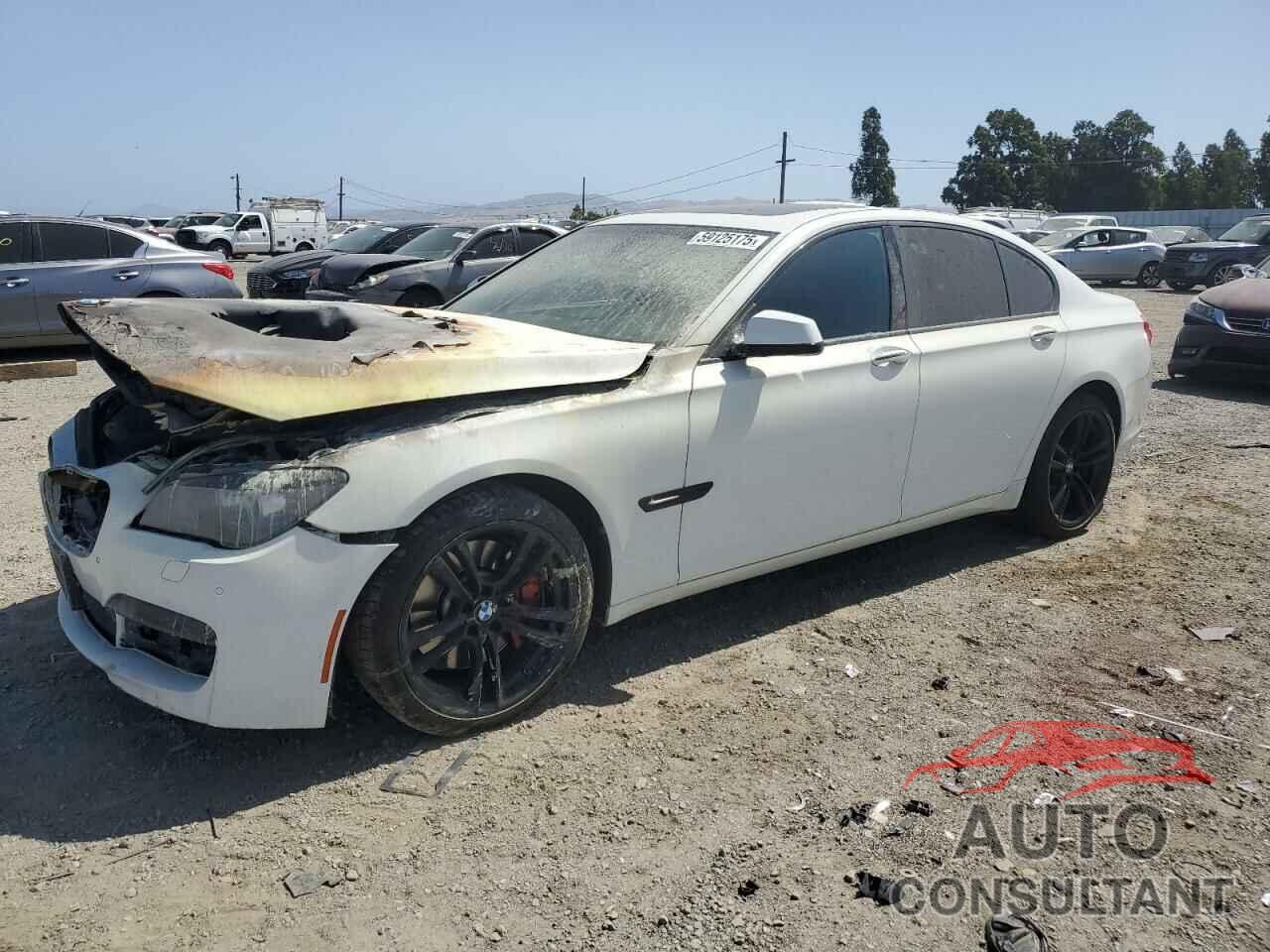 BMW 7 SERIES 2012 - WBAKA8C51CDX01068
