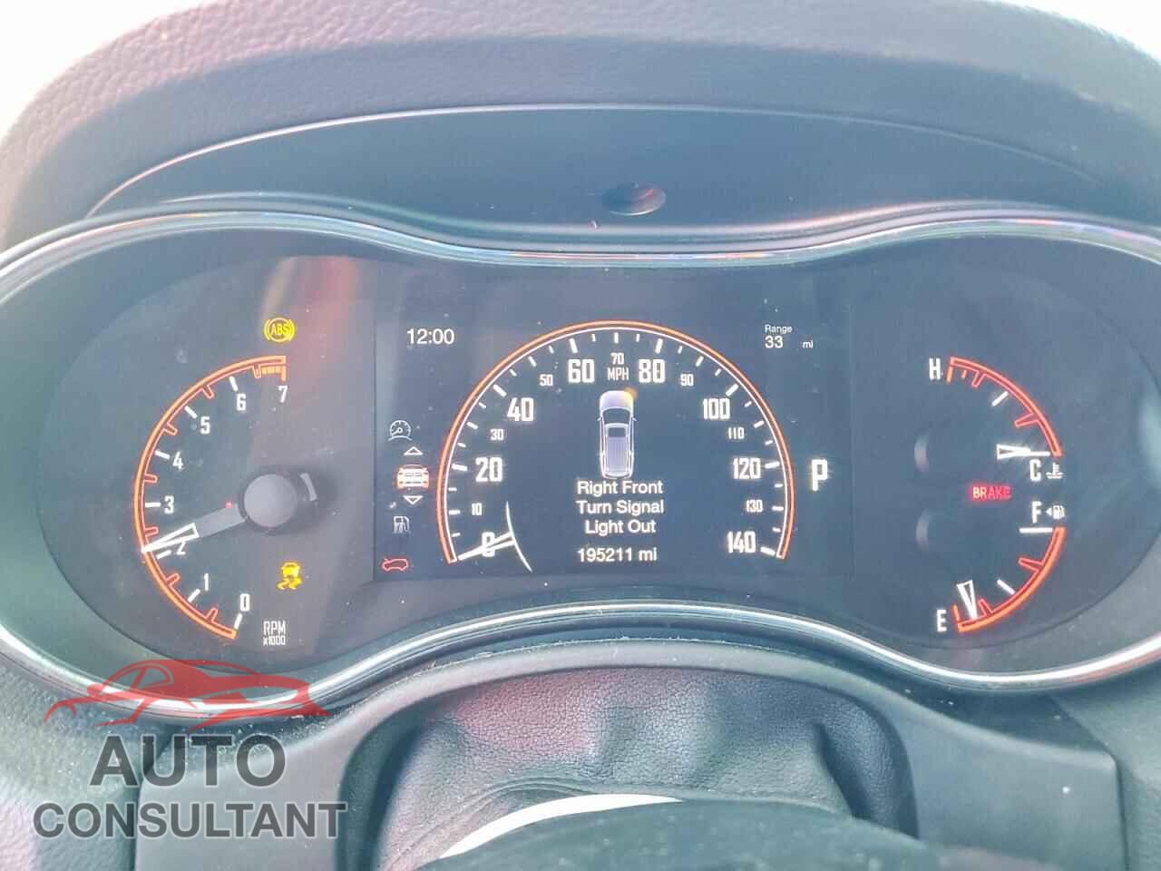 DODGE DURANGO 2017 - 1C4RDJAG4HC741274