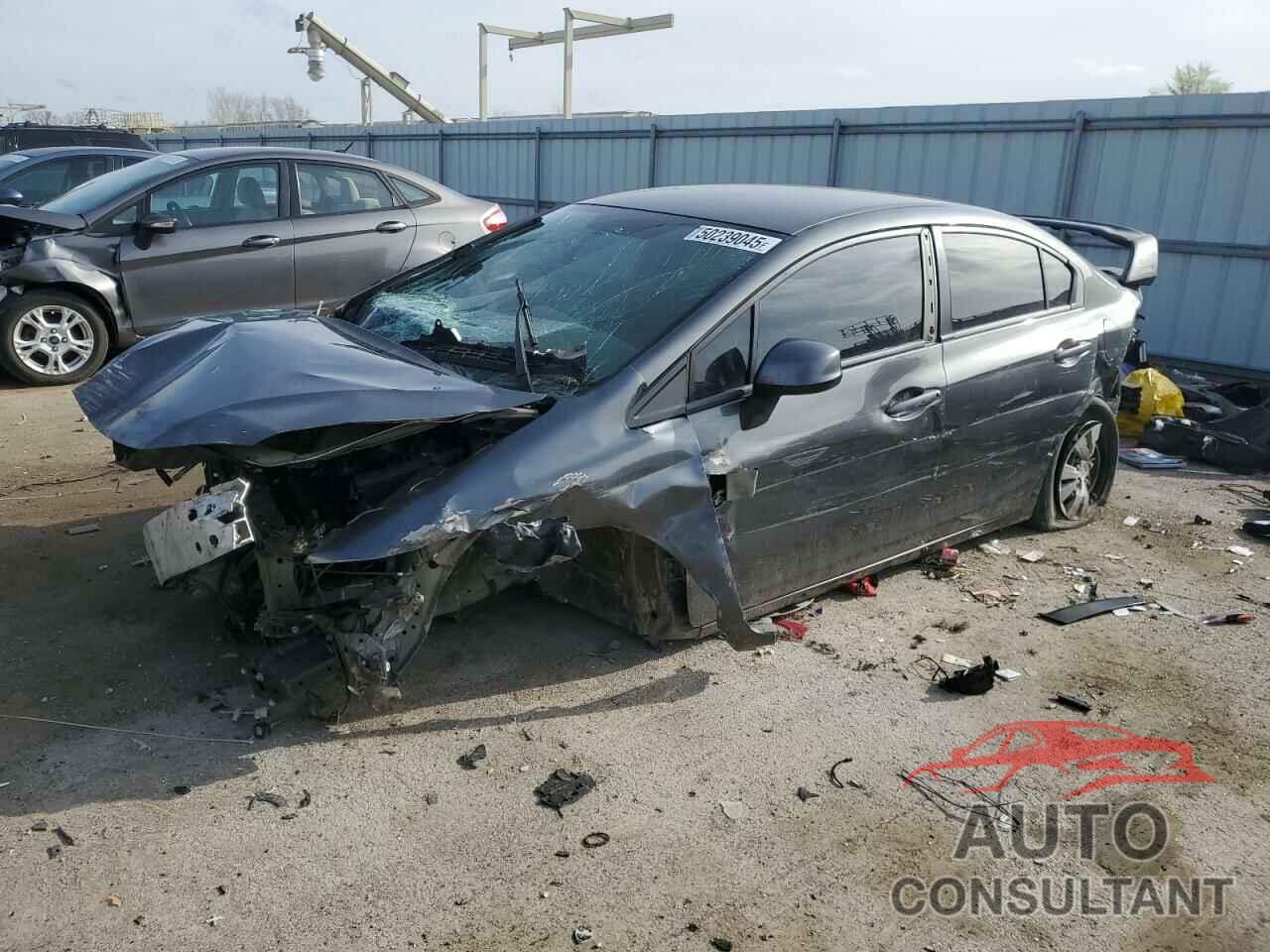 HONDA CIVIC 2012 - 2HGFB2F51CH330654