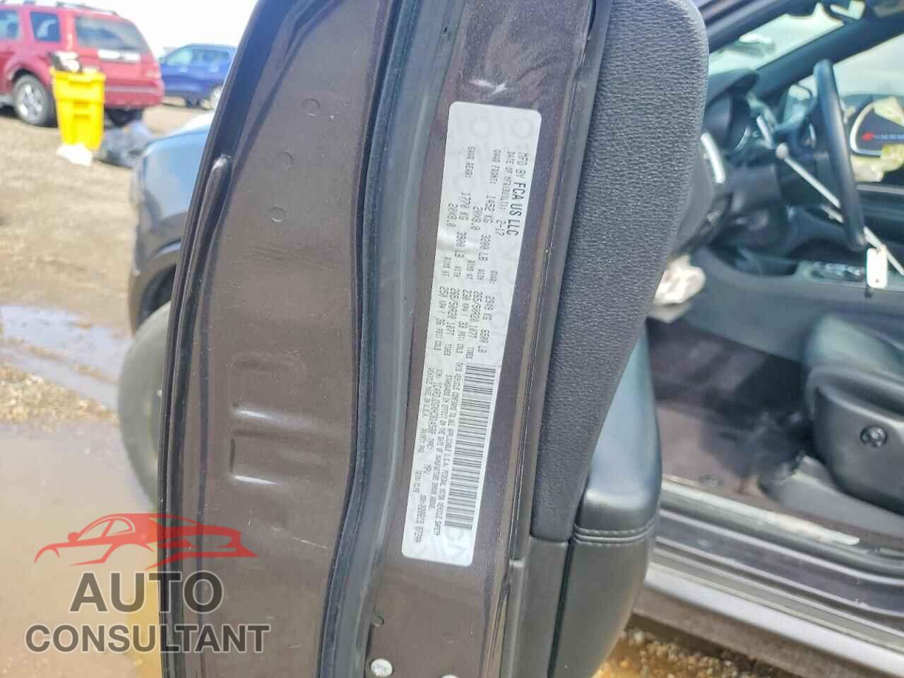 DODGE DURANGO 2017 - 1C4RDJDGXHC814580