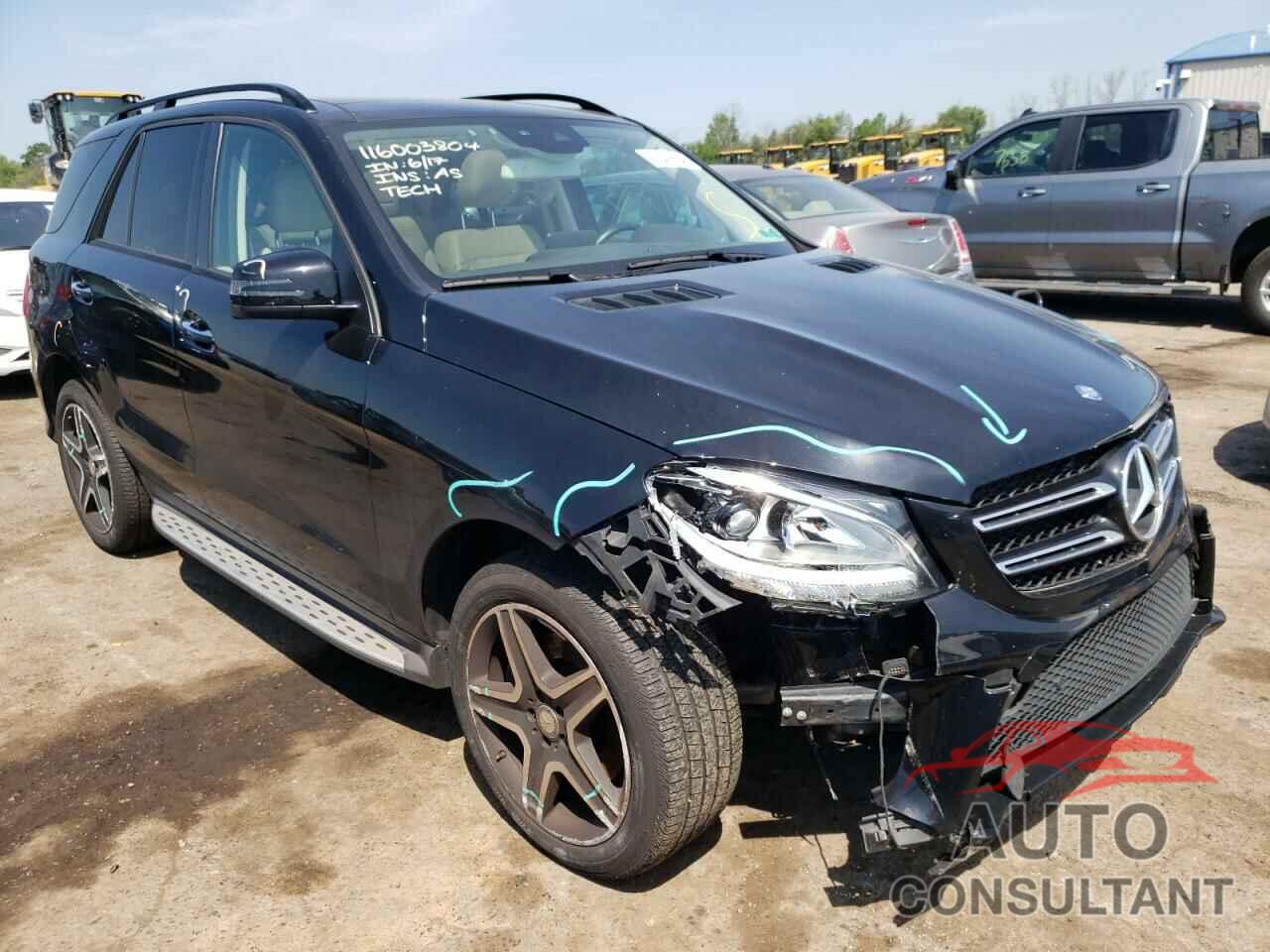 MERCEDES-BENZ GLE-CLASS 2016 - 4JGDA5HB9GA793607