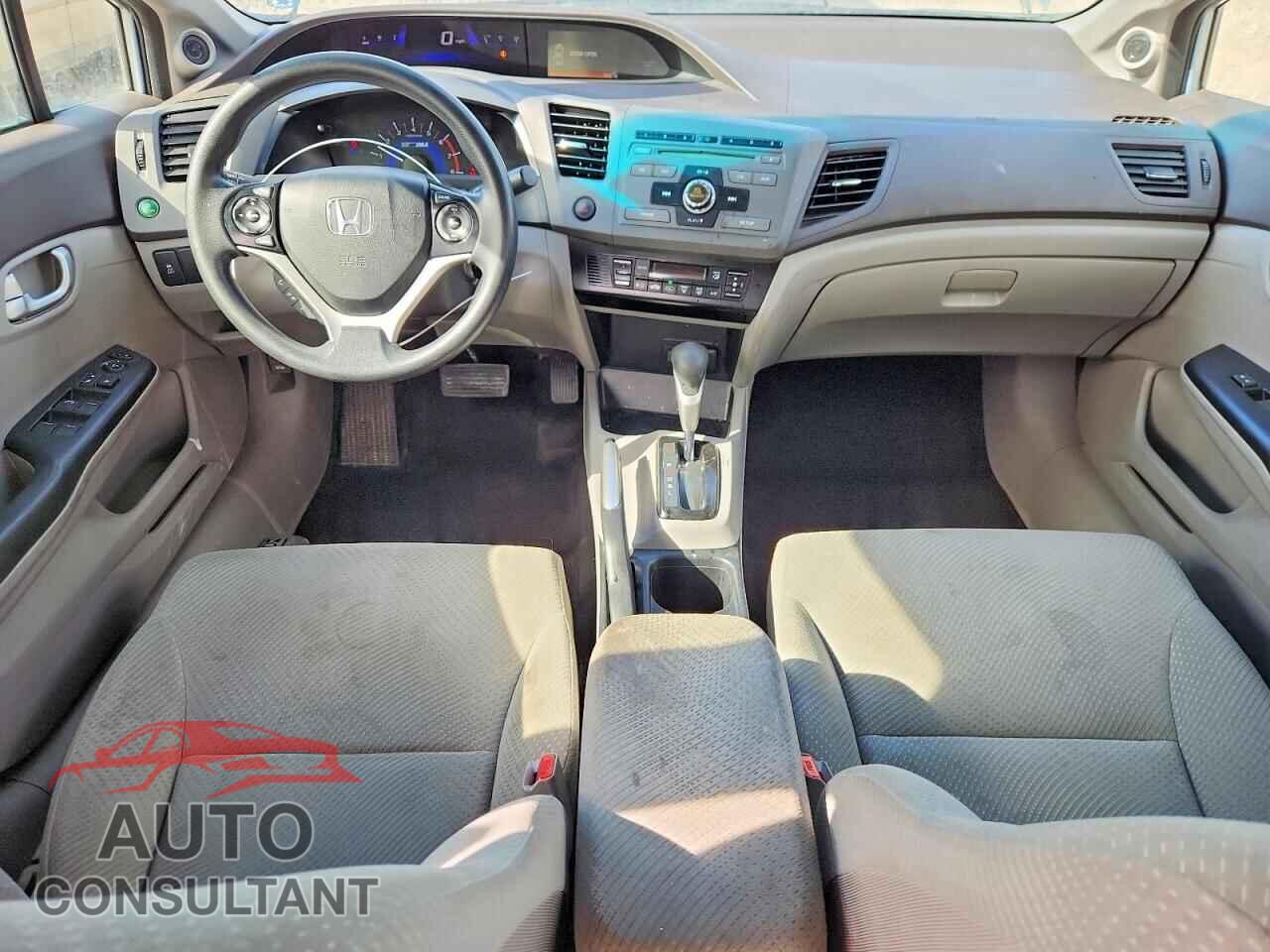 HONDA CIVIC 2012 - JHMFB4F29CS010263