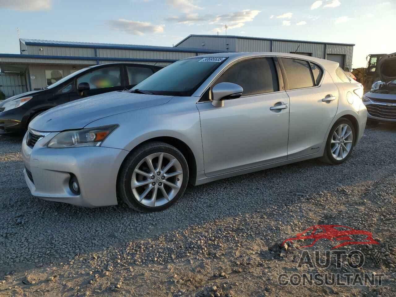 LEXUS CT 200 2012 - JTHKD5BH3C2115518