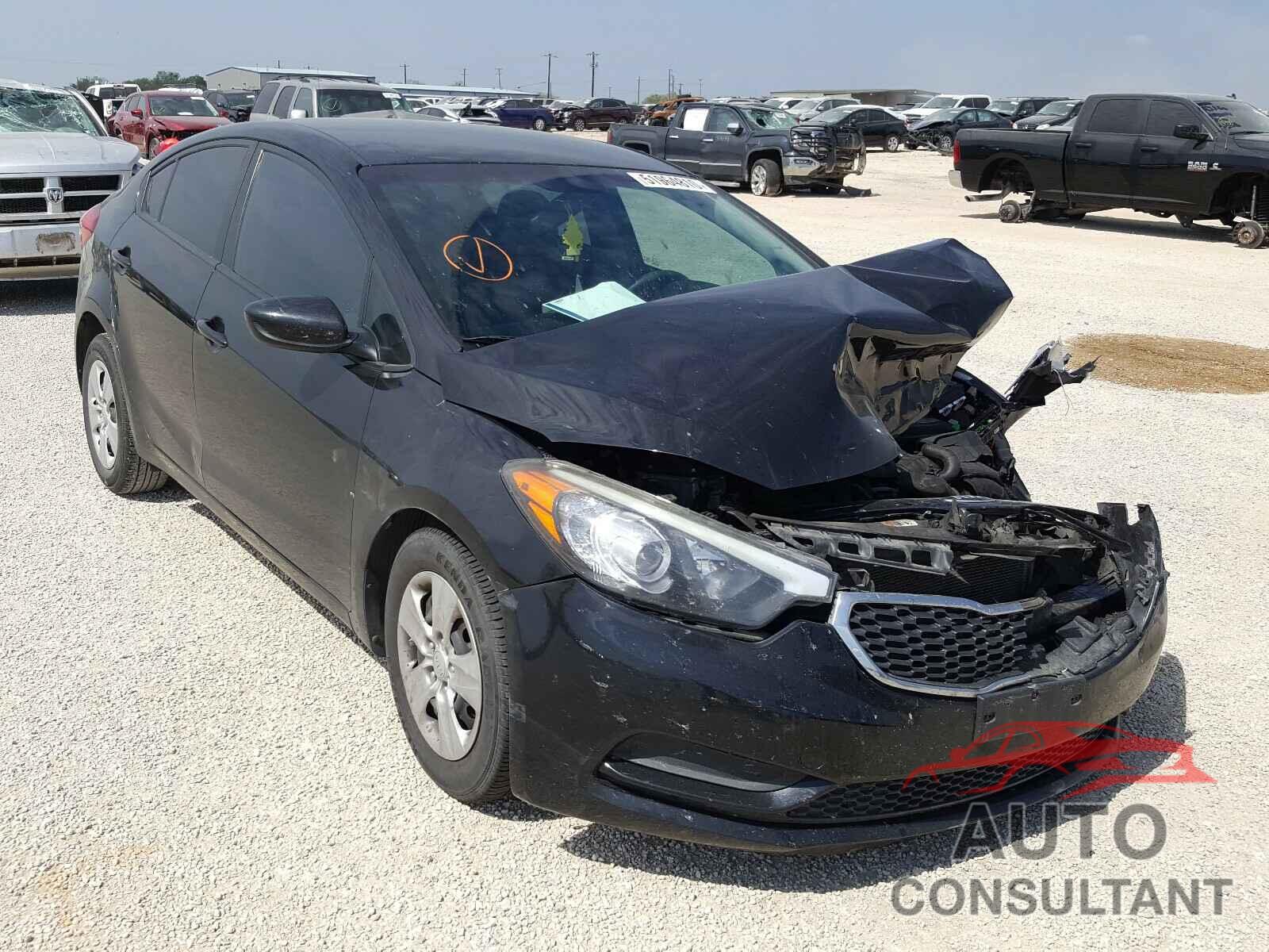 KIA FORTE 2016 - KNAFK4A67G5509673