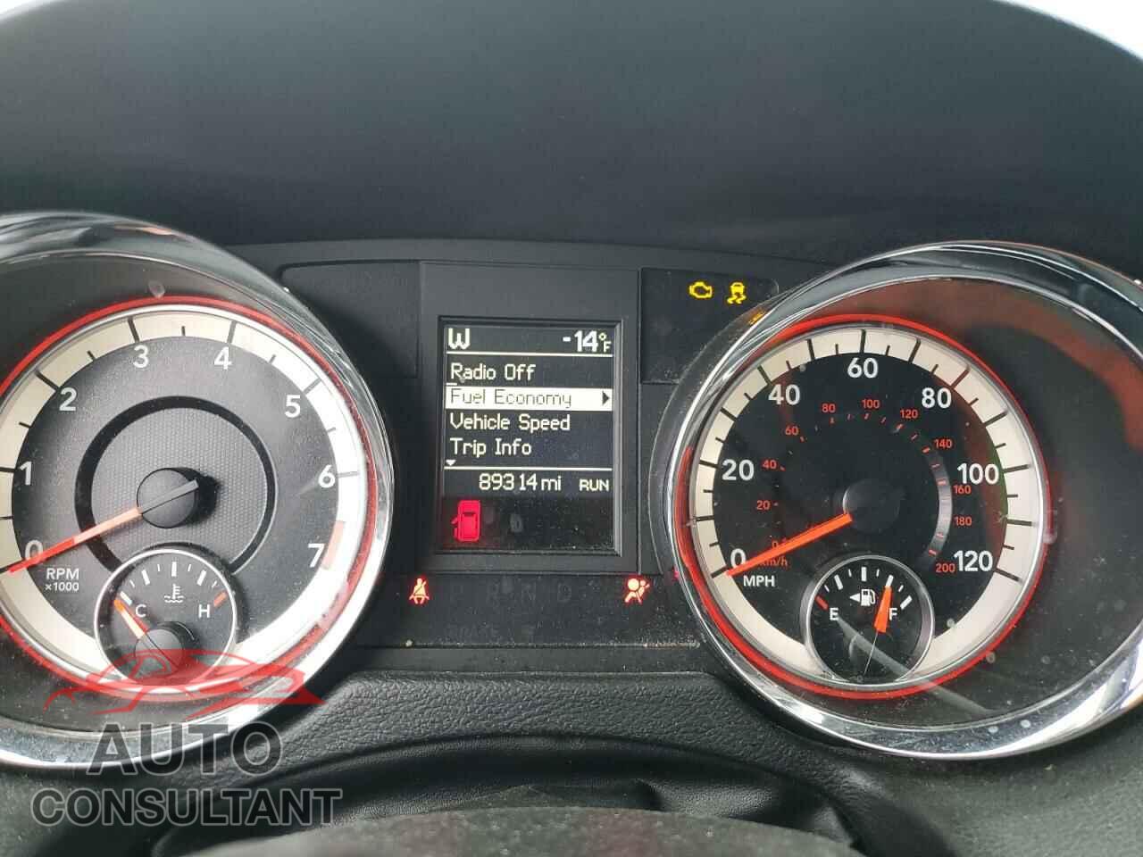 DODGE CARAVAN 2016 - 2C4RDGEG9GR313221