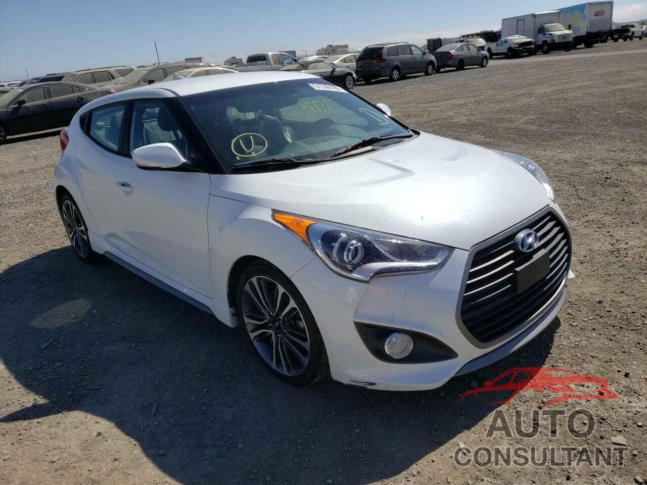 HYUNDAI VELOSTER 2017 - KMHTC6AE2HU310622