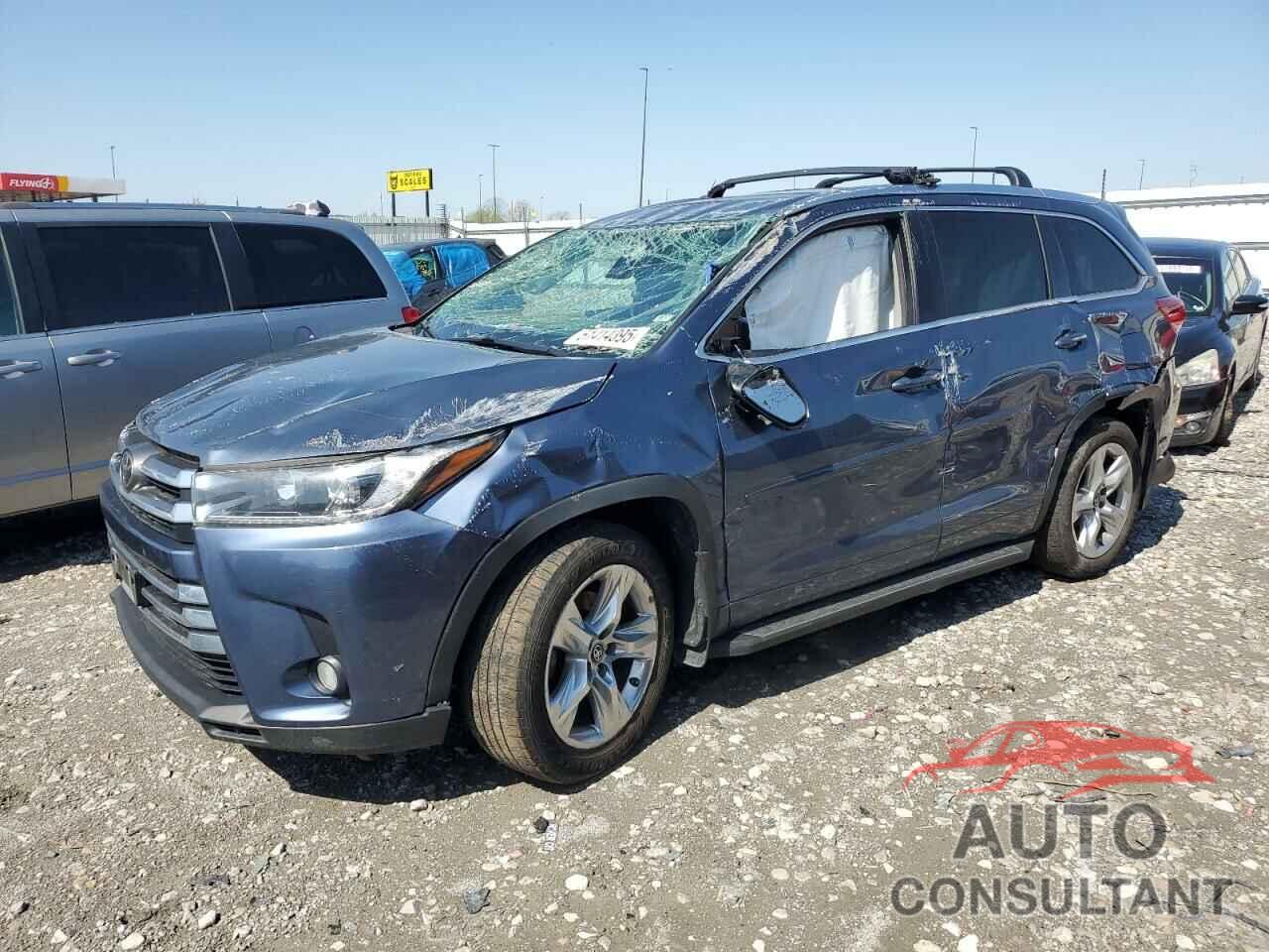 TOYOTA HIGHLANDER 2017 - 5TDDZRFH1HS448264