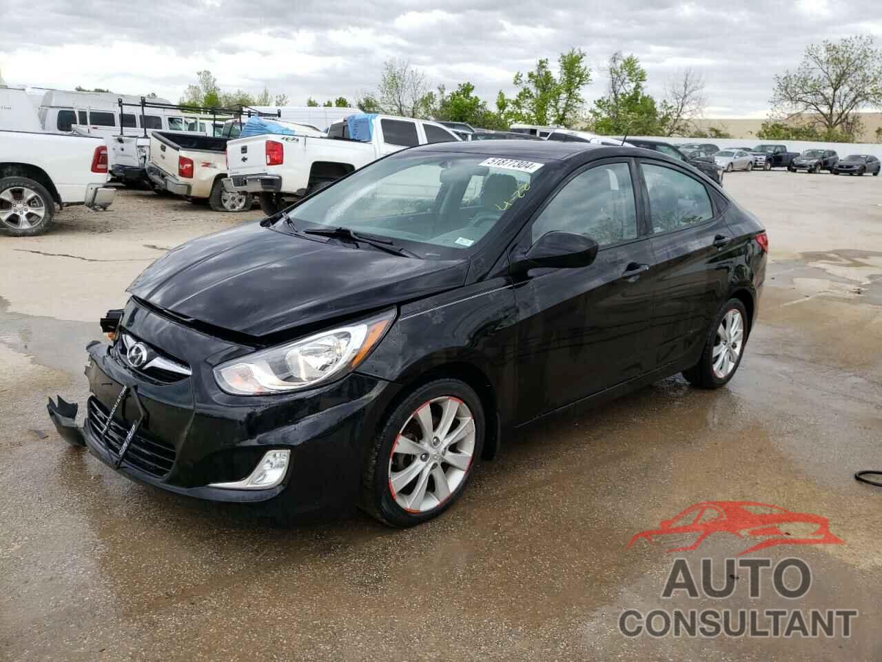 HYUNDAI ACCENT 2012 - KMHCU4AE4CU135011