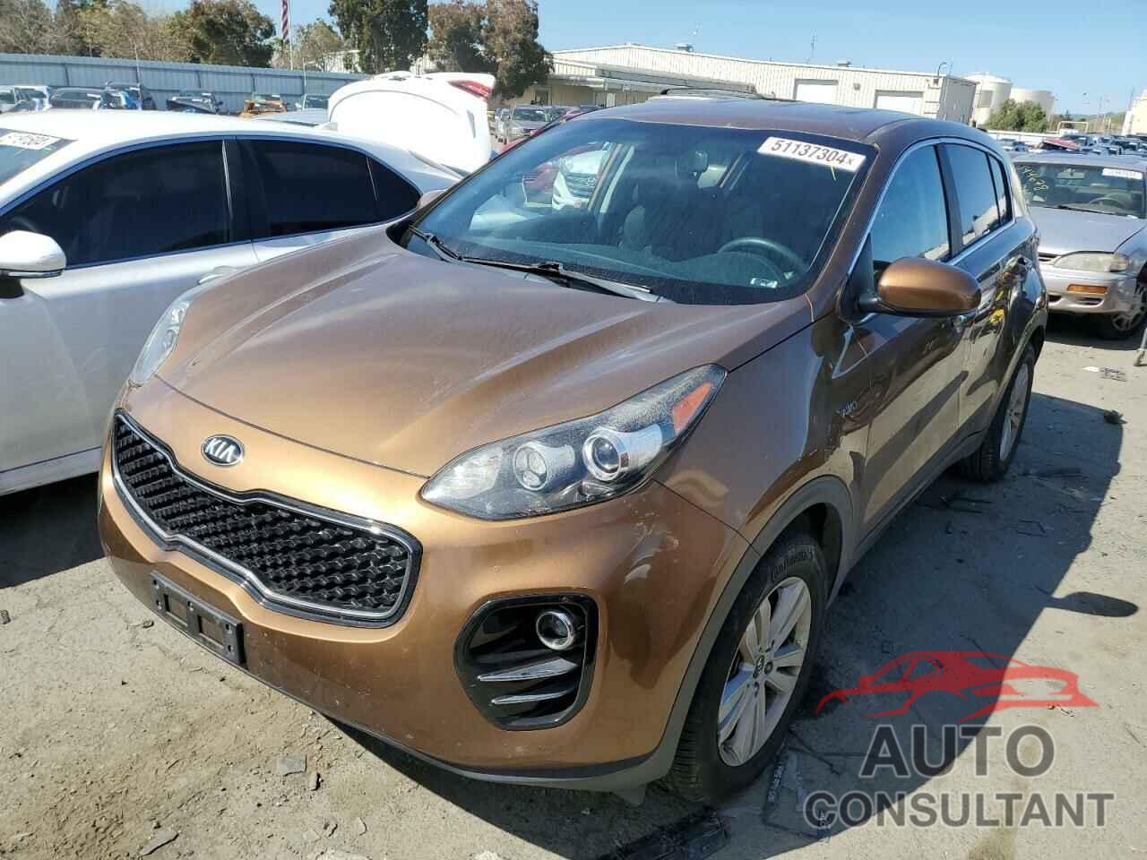 KIA SPORTAGE 2017 - KNDPMCAC9H7071424