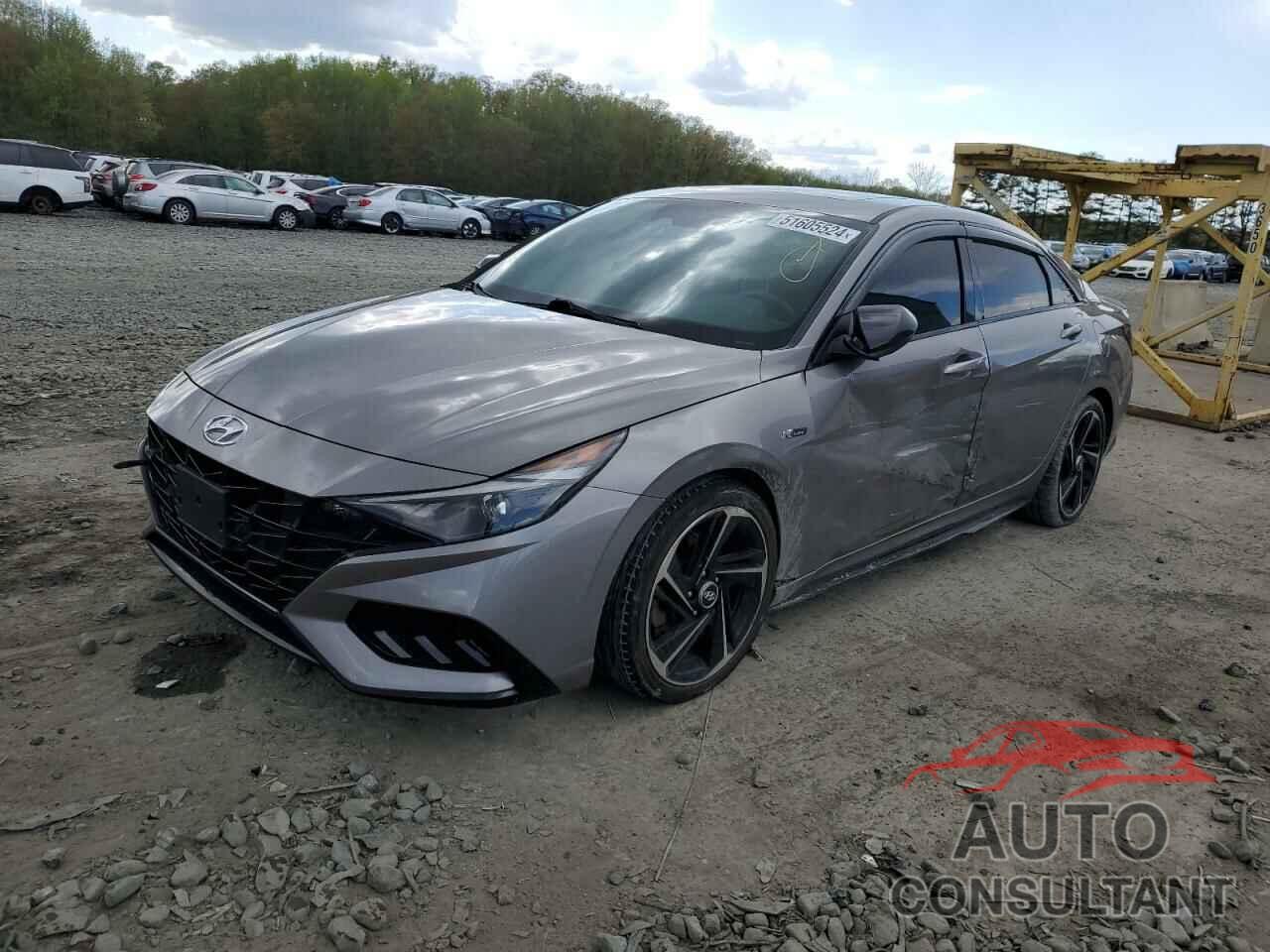 HYUNDAI ELANTRA 2021 - KMHLR4AF6MU137239