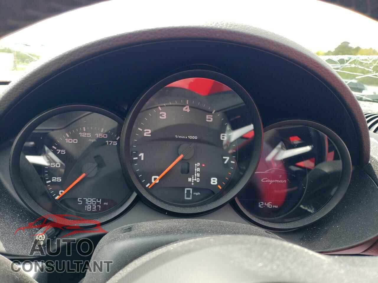 PORSCHE CAYMAN 2017 - WP0AA2A81HS270520