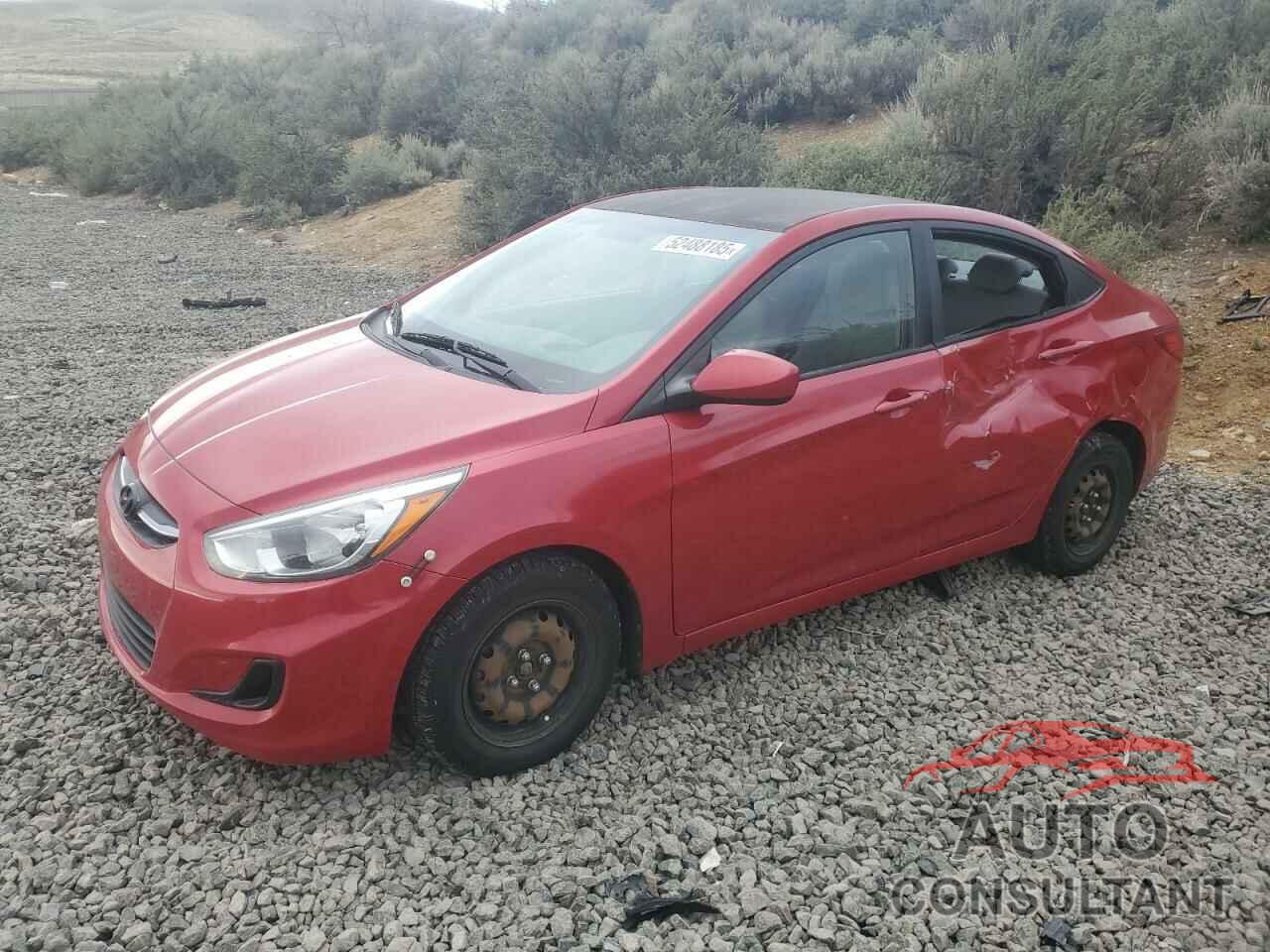 HYUNDAI ACCENT 2016 - KMHCT4AE8GU964804