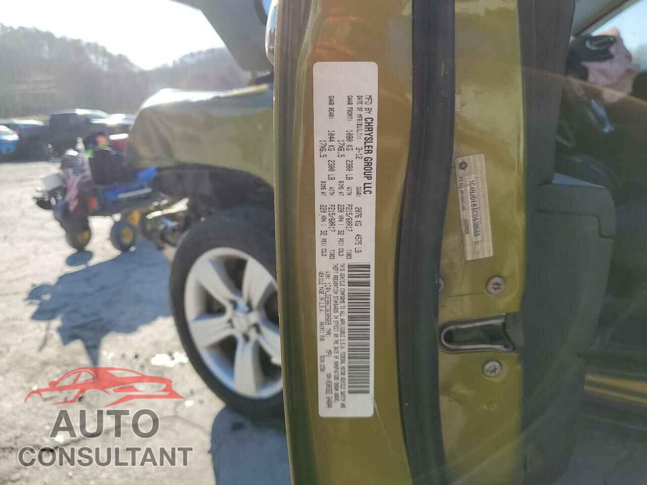 JEEP COMPASS 2012 - 1C4NJDEB6CD630669