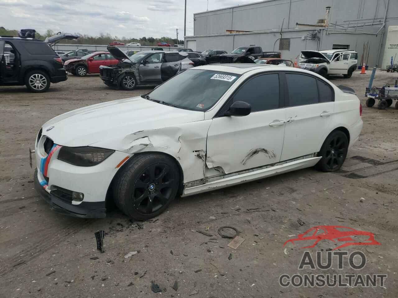 BMW 3 SERIES 2009 - WBAPH77599NM31774