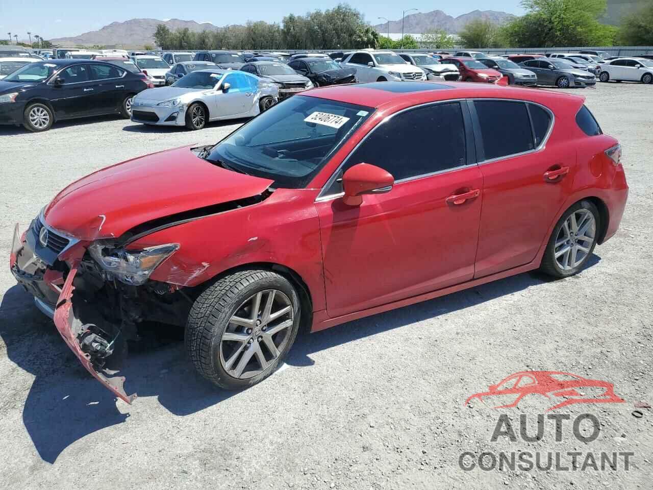 LEXUS CT 200 2017 - JTHKD5BH5H2293115