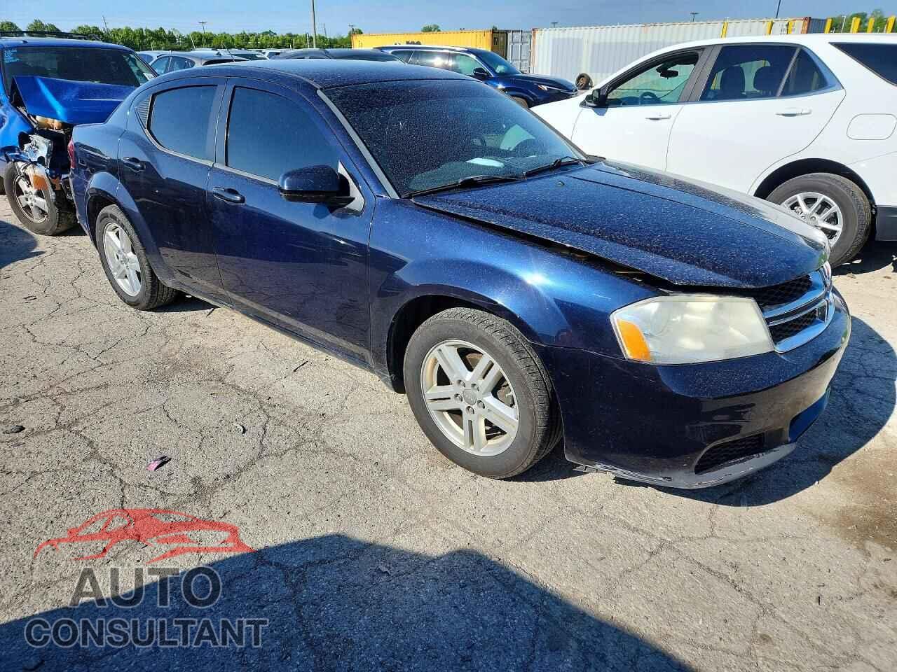 DODGE AVENGER 2012 - 1C3CDZCB5CN182776