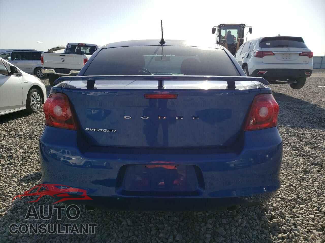 DODGE AVENGER 2012 - 1C3CDZAG2CN287385
