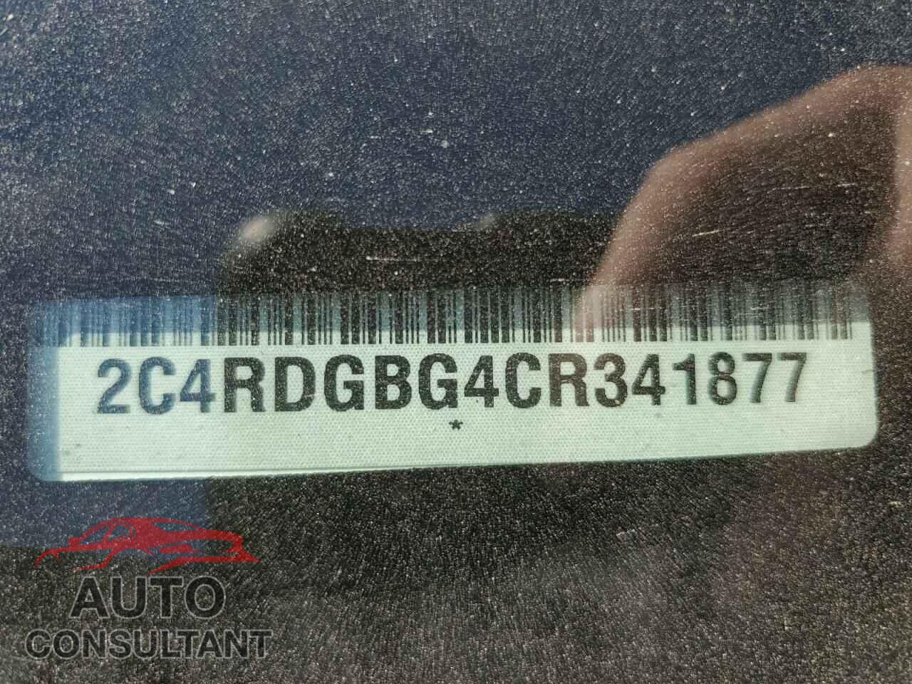 DODGE CARAVAN 2012 - 2C4RDGBG4CR341877