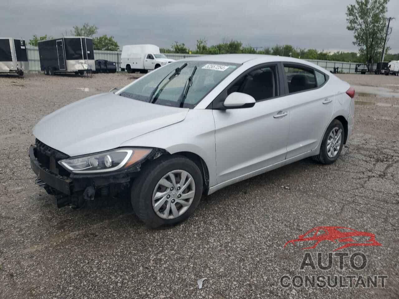 HYUNDAI ELANTRA 2017 - KMHD74LF9HU071024