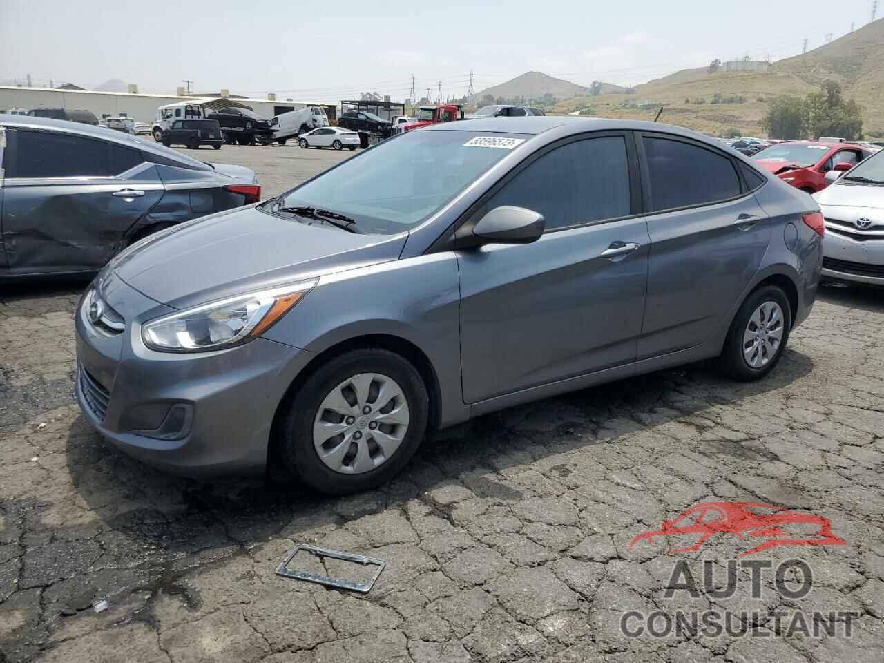 HYUNDAI ACCENT 2017 - KMHCT4AE7HU168966