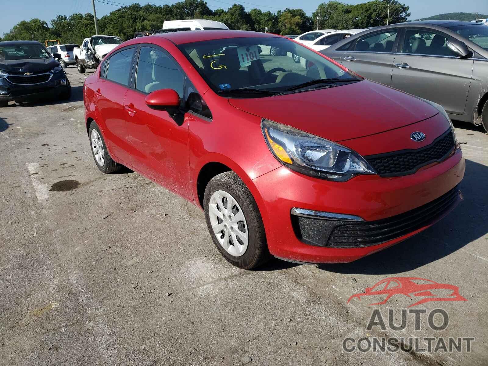 KIA RIO 2017 - KNADM4A3XH6058984