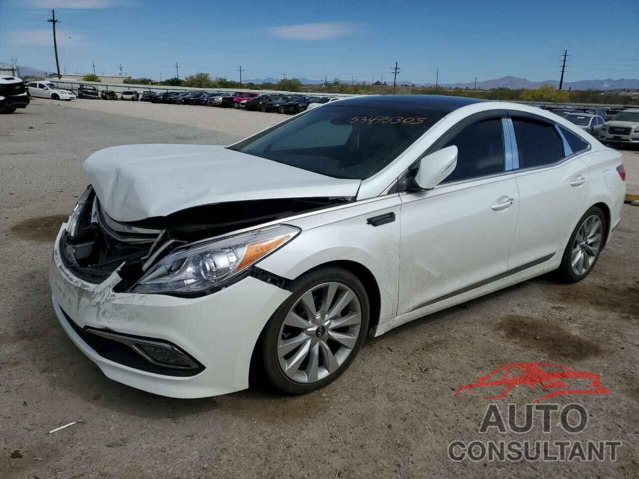 HYUNDAI AZERA 2015 - KMHFH4JG9FA479734