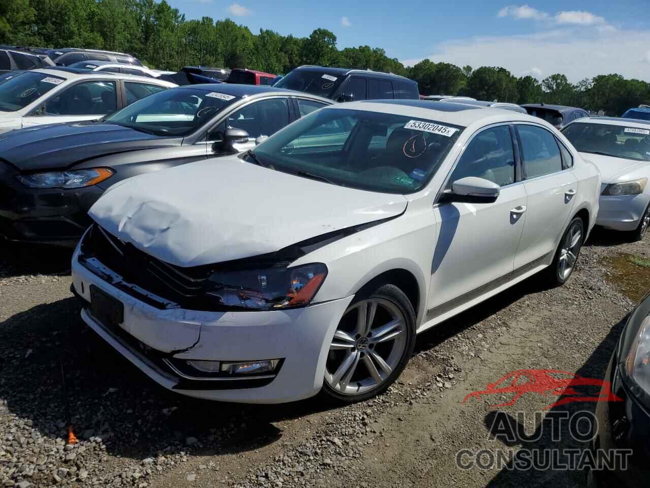 VOLKSWAGEN PASSAT 2013 - 1VWBN7A36DC001666